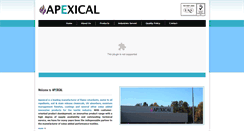 Desktop Screenshot of apexical.com